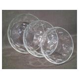 Vntg Teardrop Pyrex Nesting Bowls