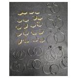 Costume Jewelry Hoop Earrings, Fashion Earrings