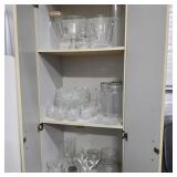 Contents of Cabinet: Misc. Glassware