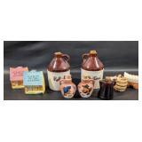 Vintage Ozark Themed Salt & Peppers+