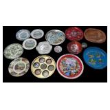 Souvenir Playes & Trays. Disneyland, Ozarks, New