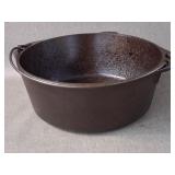 Vntg Cast Iron No. 8 Dutch Oven Pot