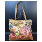 Patricia Nash Floral Leather Tote / Handbag