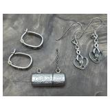 Sterling "Love is Blind" with Glasses & 925