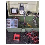 TOOL BOX OF ELECTRICAL TESTING EQUIPMENT