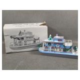 Dept 56 Snow Village Jingle Belle Christmas Boat