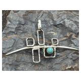 925 Modernist Style Turquoise Accent Germany