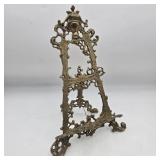 14" Andrea by Sadek Ornate Brass Easel Stand