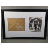 Jaqueline Kennedy Posted Mail & Photo in Frame