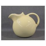 Vintage Earthenware Water Pitcher - Yellow
