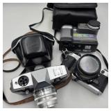 Vintage Kodak, Canon, & Sony Camera Lot