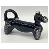 VINTAGE ATLAS JAPAN REDWARE BLACK POODLE SPICE