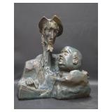 Lladro- Don Quijote / Sancho Panza Pablo Serrano