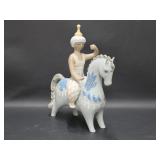 Lladro Porcelain Figurine of Oriental Rider
