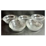 12 Arc France Clear Bowls 2ï¿½ï¿½ High x 6.5ï¿½ï¿½ Across