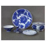 Chinese Flow Blue/Cobalt Grouping