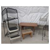Step Stools, Stools, Stool & Corner Cabinet+