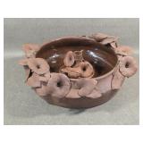 Earthenware / Pottery Centerpiece & Candlestick