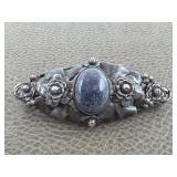 Signed Hobe Sterling Vintage Handcrafted Brooch