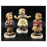 Vtg Goebel Hummel Figurines , Carefree , Clear as