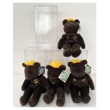 4 Salvinos Home Run Kings Beanie Babies w Acrylic