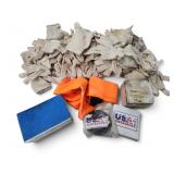 Cotton Gloves Sanding Discs Orange Vests