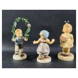 Vtg Goebel Hummel Figurines From My Garden ,