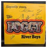 Signed "The Foggy River Boys "Sincerely Yours"