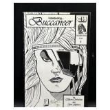 Buccaneer Comic Book C&H #1 Signed CWC