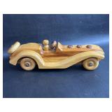 Handcrafted Wood Car