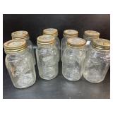 8 Vintage Quart Jars w/ Glass Lids : Momï¿½s , Ball