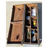 VINTAGE WOOD CARPENTERS CHEST
