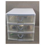 Small Divider Drawer Unit w/ Contents