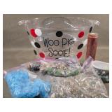 Razorbacks Bucket for Drinks & Aquarium Rock+