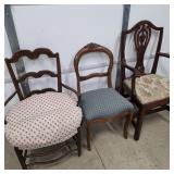 Vintage Chair Trio