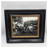 Framed Bentonville, Arkansas Square Art