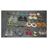 Collection of Vintage Costume Jewelry Pierced