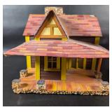 Multimedia Folk Art Ranch House Bank, Comes With