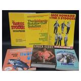 3 Stooges, Chuck Bewrry & Other Books