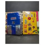 Vintage Sticker Book Album , WWF, Muppets,