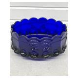 VINTAGE WESTMORELAND COBALT BLUE CHERRY & CABLE