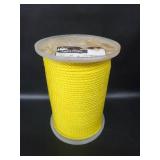 Spool 1/4" Twisted Polypro Rope Mostly Full 600