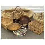 Box Lot Baskets : Wood Splint , Rope, Reed,