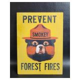 Vtg Fiberglass Smokey the Bear Natï¿½l Park Sign