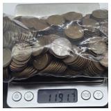 1191G WHEAT PENNIES