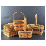 Pair of Vtg Longaberger Baskets +