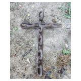Heavy Welded Chain Cross
