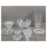 Misc. Crystal Serving Pieces
