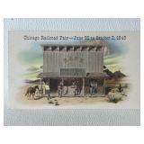 VTG Postcard Unused Chicago Railroad Fair June 25