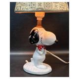 1966 Snoopy Ceramic Bedside Lamp